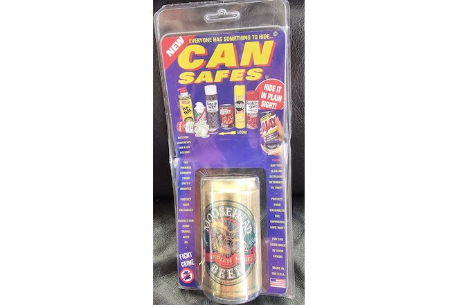 NEW Beer Can Safes MOOSEHEAD Canada Beer Safe HTF Collectible