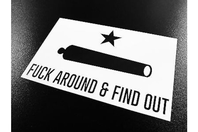 F Around  & Find Out - Sticker