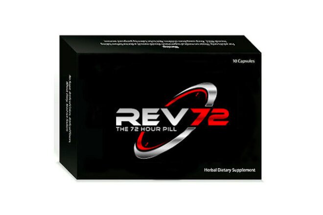 REV72 - 72 Hour Powerful 72hr Natural Male Stimulant that Performs!