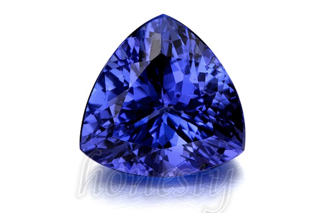 Beautiful Blue Tanzanite AAA 10mm Stunning Trillion Cut Loose Gemstone 6.20ct