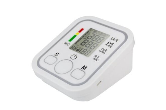 Digital Arm Blood Pressure Monitor Reliable Household Health Easy Use