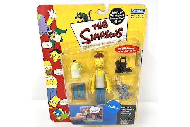 The Simpsons CLETUS World of Springfield Interactive Figure Series 7 Figure NEW