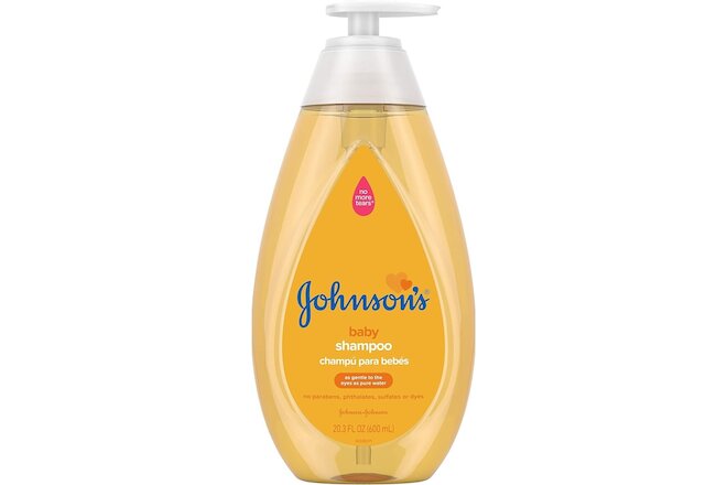 Johnson's Baby Shampoo Wash with Gentle Tear-Free Soap, Soft, Shiny, 20.3 fl oz