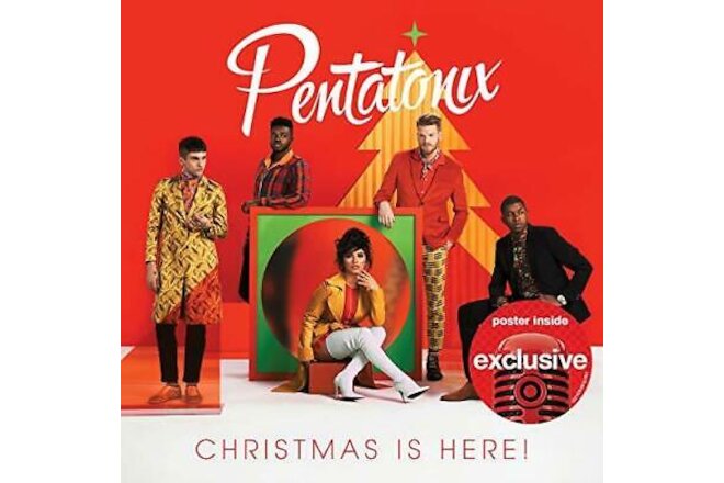 Christmas Is Here Pentatonix Target Exclusive Audio CD NEW