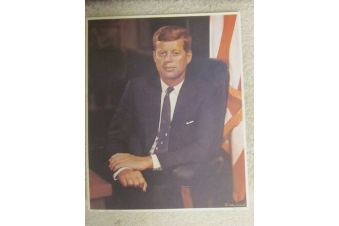 John F.Kennedy White House photo print-new'old stock',8 & 10 inches