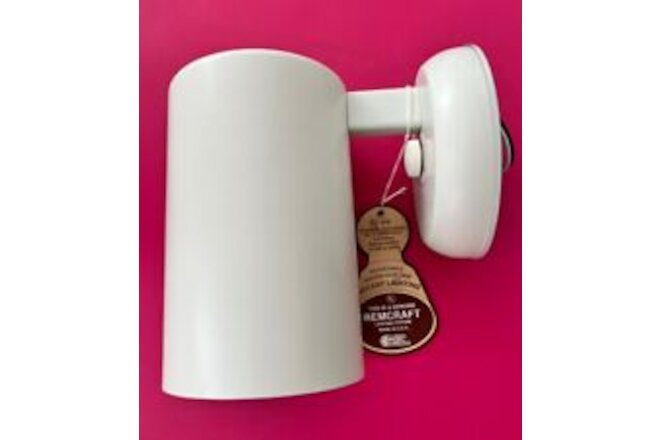 REMCRAFT Mid Century Retro Style Wall Sconce White