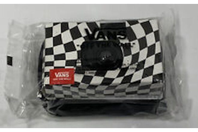 Vans Off the Wall Disposable 35mm Camera W/ Black Case Sealed Promo Checkerboard