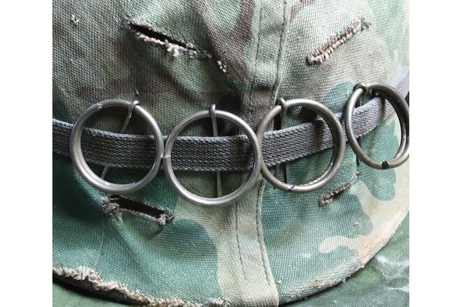 4 M2 M62 M67 Smoke Pull Rings for US Army USMC Vietnam War M1 Helmet/ BOONIE HAT