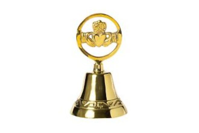 Brass Claddagh Bell