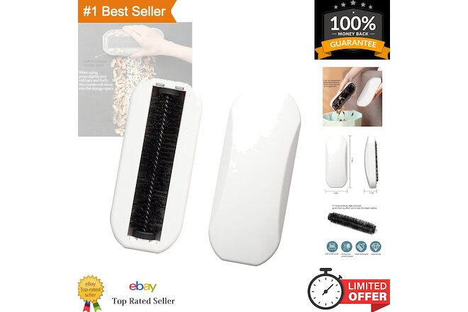 Reusable Handheld Crumb Sweeper with Soft Bristles - Easy Garbage Cleaning Brush