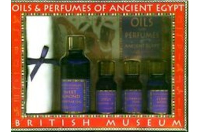 NEW British Museum Ancient Egypt Oils & Perfumes Lotus Cinnamon Cedar Scents