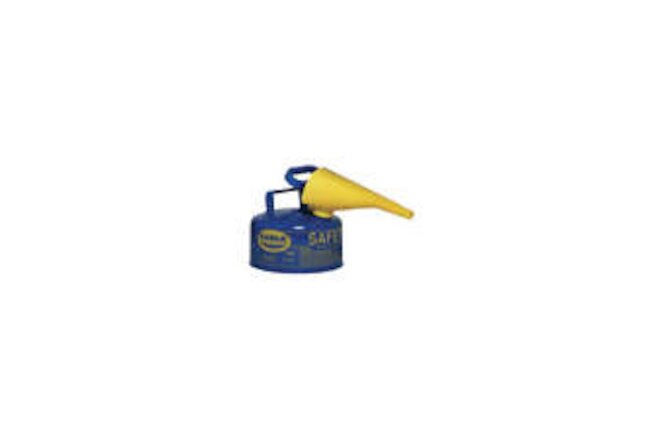 EAGLE UI20FSB Type I Safety Can,2 gal.,Blue,9-1/2In H