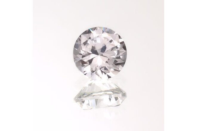 (1.5mm - 15mm) Round AAA Rated Lab Created White Sapphire