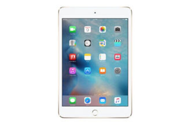 Apple iPad mini 4 64GB, Wi-Fi + Cellular (Unlocked), 7.9in - Gold