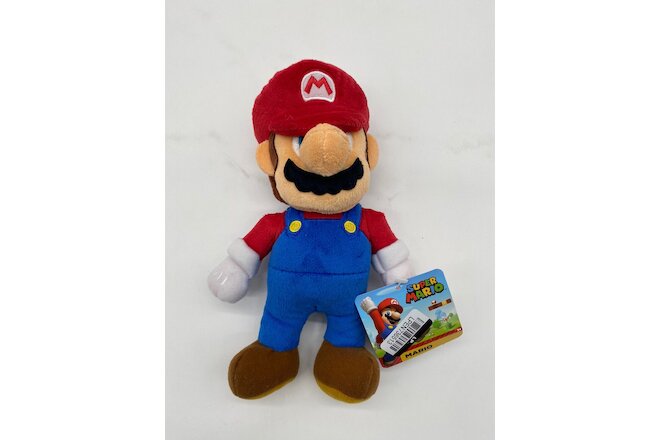 Super Mario Plush World of Nintendo 8" Stuffed Collectible Mario BRAND NEW