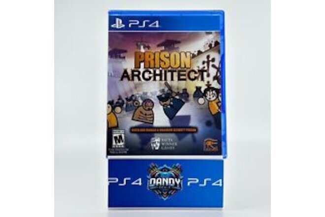 Prison Architect (PS4 Sony PlayStation 4, 2016) Brand New Factory Sealed