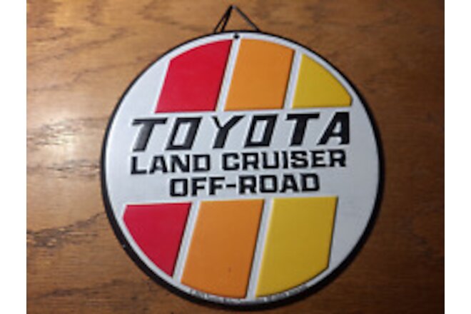 Toyota Land Cruiser Off Road - Retro Style Tin Sign 7”