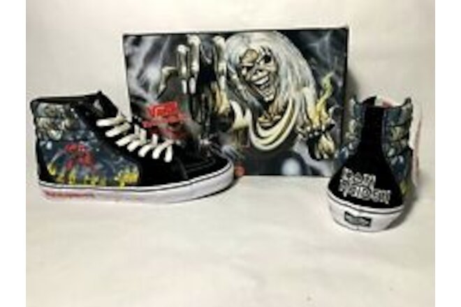 Vans X Iron Maiden (30th) NUMBER OF THE BEAST/ SZ.9.5/ VN-0TS9IM3
