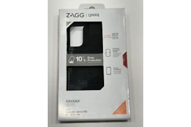 ZAGG Gear4 Havana Series Case for Samsung Galaxy S22 - Black