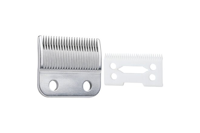 Ceramic Titanium Replacement Hair Clipper Blades Kit for Wahl WAHL8504 Repair