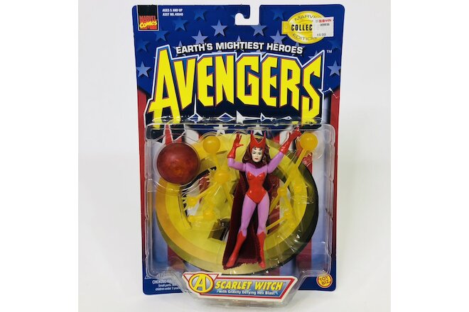 Marvel Avengers Scarlet Witch Earths Mightiest Heroes 1997 ToyBiz Brand New Toy