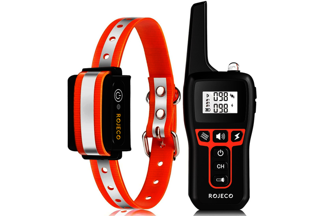 3300 FT Remote Dog Training Collar with IPX7 Waterproof and Rechargeable Featur