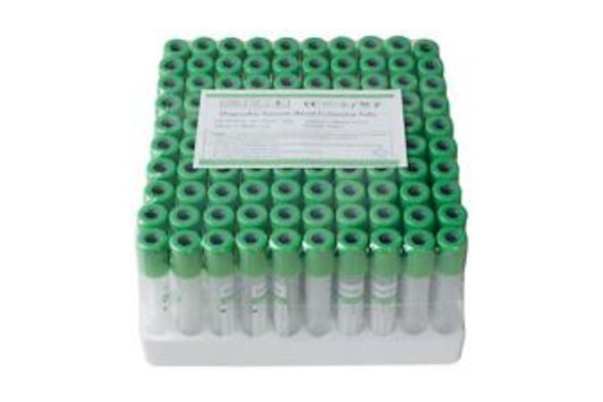 Blood Sampling: Carejoy Heparin Sodium Vacuum Tubes 100pcs (3mL) in stock