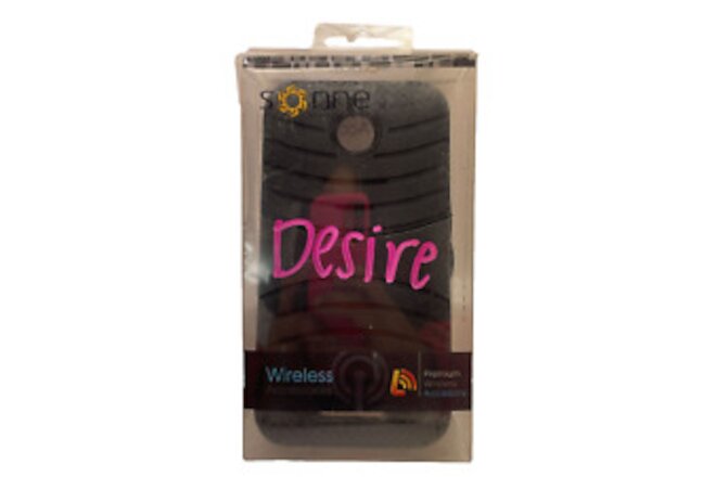 Sonne Premium Case with Kickstand for HTC Desire 510, Black