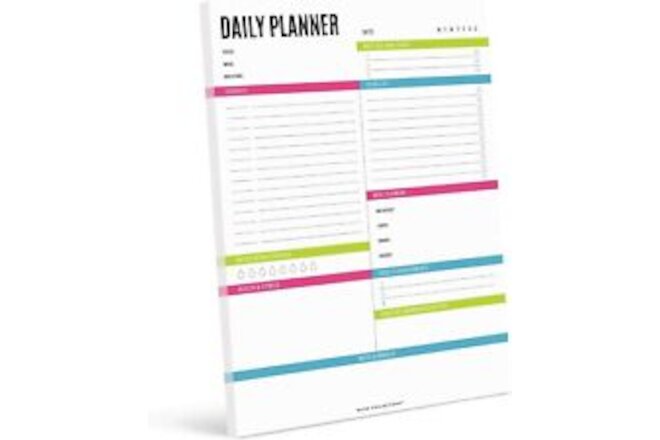 Bliss Collections Daily Planner, Organizer, Scheduler, 8.5" x 11"