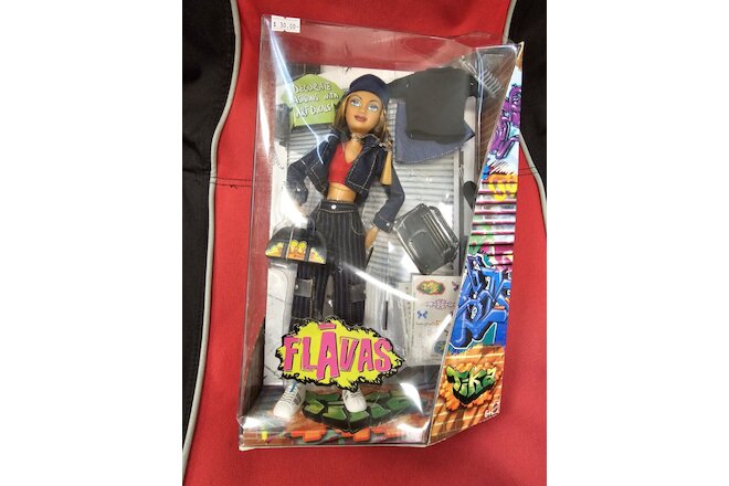Flavas TIKA Doll with Accessories Mattel 2003 Hip Hop New in Damaged Box