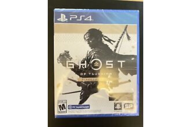 Ghost Of Tsushima Directors Cut (Sony PlayStation 4, 2020) PS4 NEW Sealed