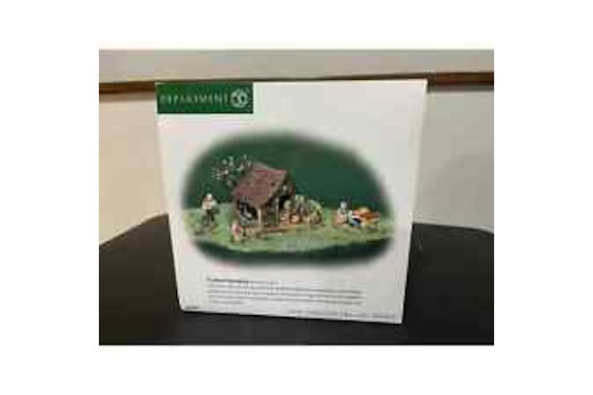 Dept 56 New England Village 1999 Accessory 4 Pc IT'S ALMOST THANKSGIVING 56639