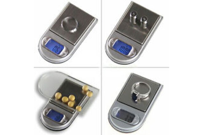 0.01g x 200g Gram Mini Digital Pocket "lighter" Scale Jewelry Diamond Weight US