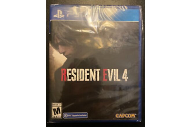 Resident Evil 4 Remake (Sony PlayStation 4, 2023) PS4 Brand New Factory Sealed