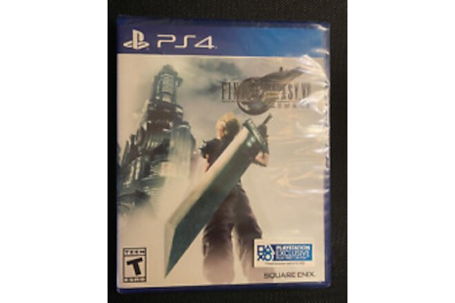 Final Fantasy VII 7 Remake (Sony PlayStation 4, 2023) Brand New Factory Sealed