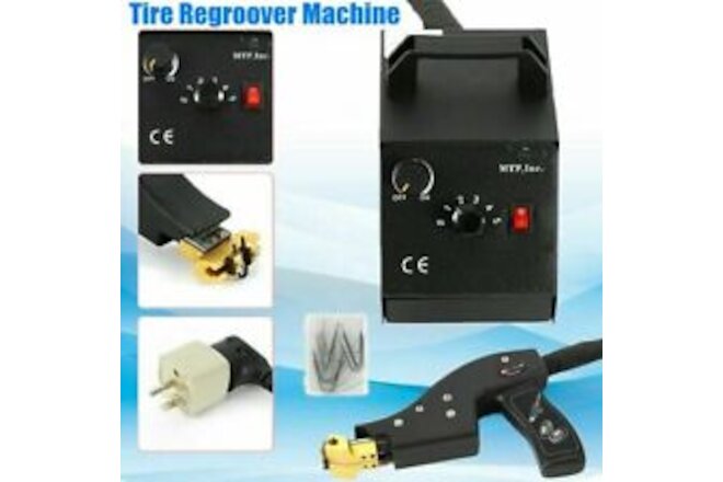 350W Tire Groover Tyre Regroover Cutter Machine Grooving Carving Cutting Tool US