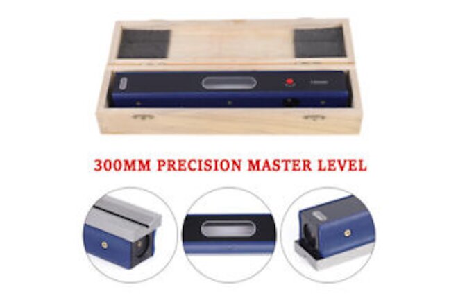 12 Inch Master Precision Level 0.0002''/10' High Accuracy Machinist Level