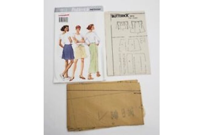Vintage Butterick Pattern Fast And Easy 3912 Size 18-20-22 1995 Uncut USA
