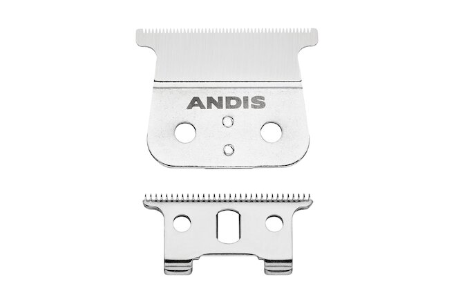 Andis T-Blade Replacement for T-Outliner, GTO, 1 Count (Pack of 1), Silver
