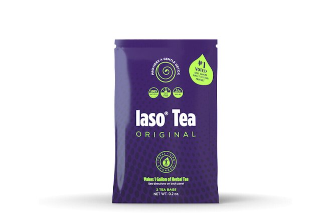 IASO TEA Herbal Detox Weight Loss System-1 Week Supply Total Life Changes (TLC)