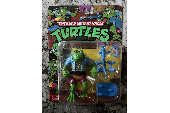 Teenage Mutant Ninja Turtles Genghis Frog Action Figure Playmates 2023 TMNT New