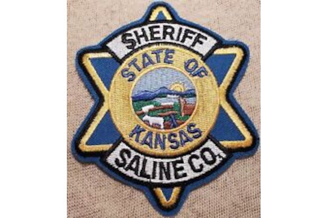 KS Saline County Kansas Sheriff Patch