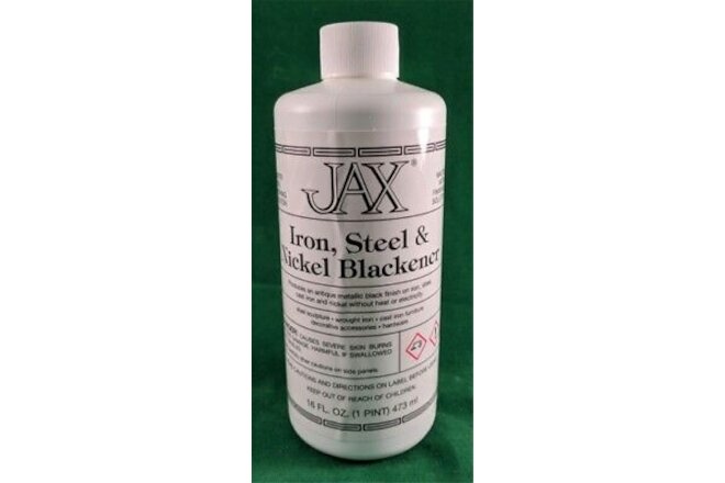 Jax Black Blackener Patina for Iron, Steel & Nickel - 16 oz.