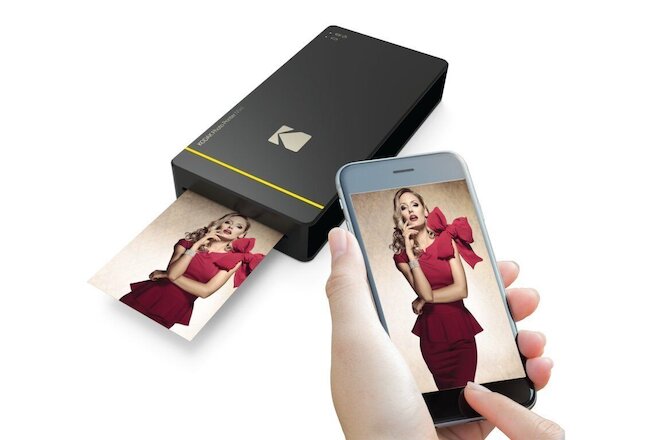 Kodak Mini Mobile Photo Printer + Advanced Patent Dye Sublimation Technology