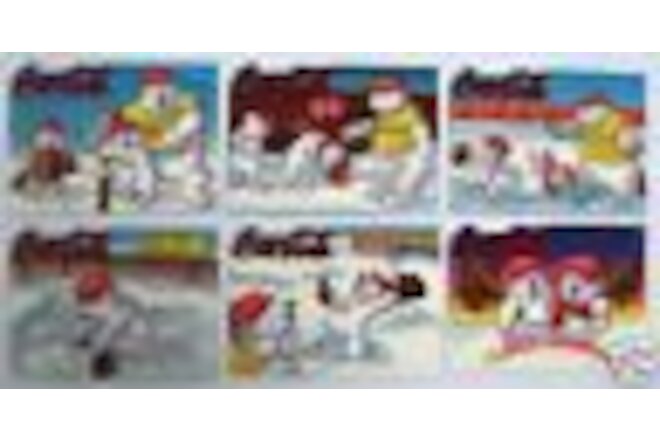 Coca Cola "South Pole Vacation" Complete Subset of 6 Polar Bear Cards - NEW 1996