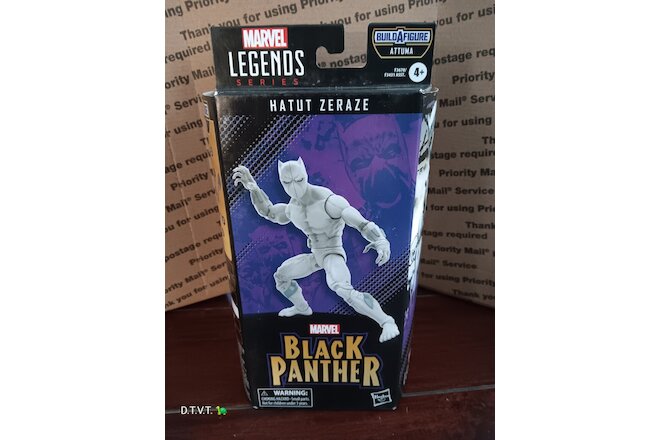 Marvel Legends Series Black Panther Hatut Zeraze 6" Action Figure BAF ATTUMA NEW