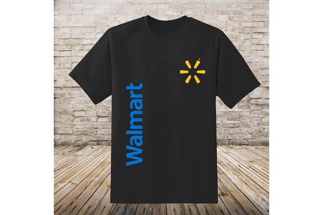 Hot New Walmart SIde Logo  Size S Up To 5XL Free Shipping