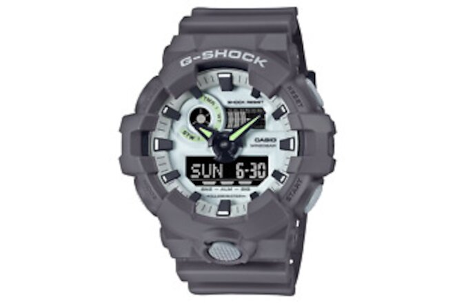 Casio G-SHOCK Analog-Digital GA-700 series Grey Watch GA700HD-8A