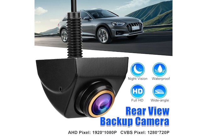 170° Car Rear View Backup Reverse Camera Parking Cam 360° Adjustable Waterproof