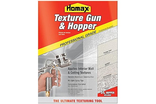 Professional Texture Gun and 5L Hopper